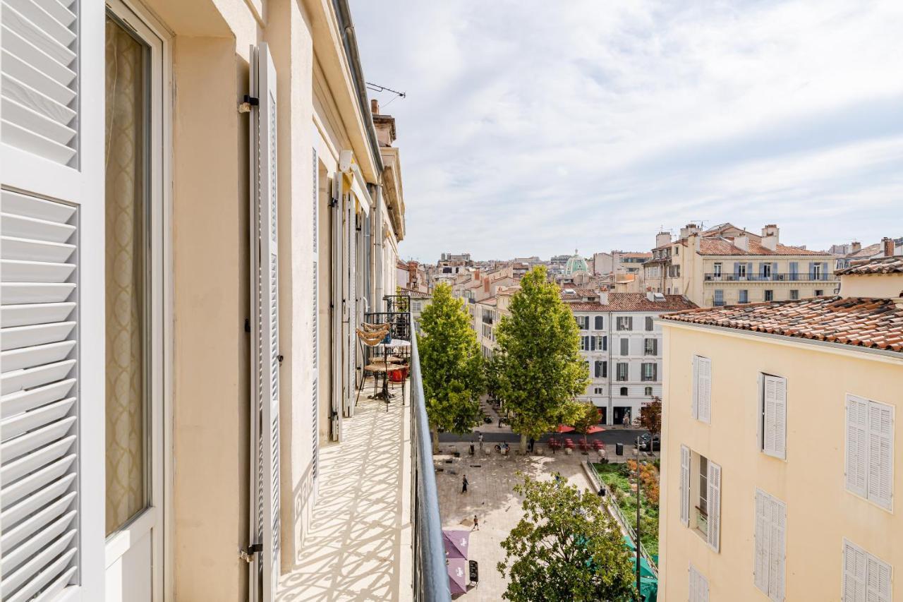 Balcon Filant, Vue 180, Store, Netflix, Clim ,Ascenseur, T2, Acces Avec Code Marselha Exterior foto