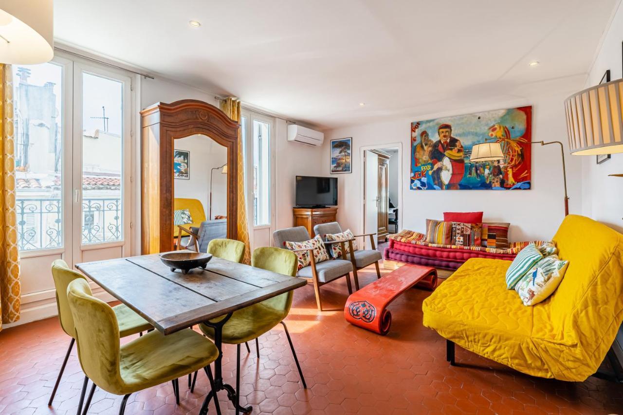 Balcon Filant, Vue 180, Store, Netflix, Clim ,Ascenseur, T2, Acces Avec Code Marselha Exterior foto